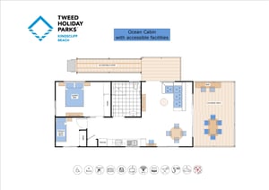 KB Ocean Cabin + facilities-