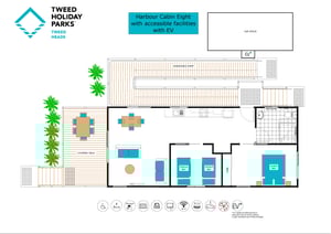 TH Harbour Cabin w facilities-with EV